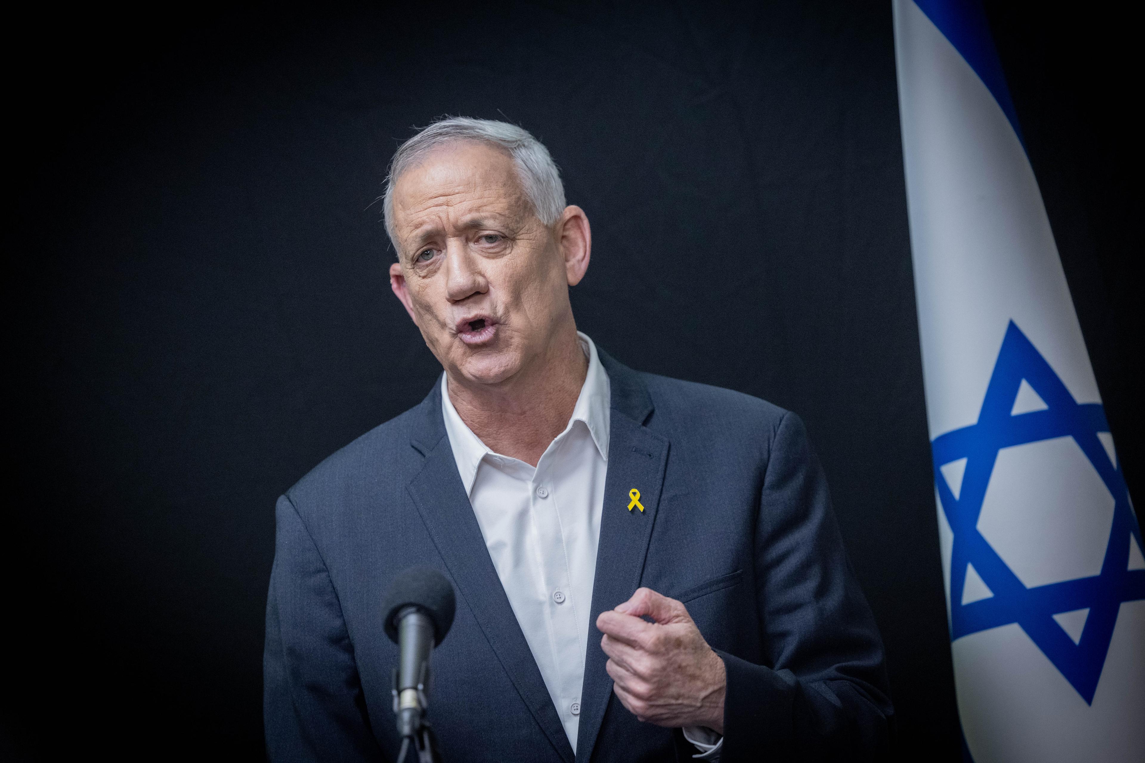 Benny Gantz.