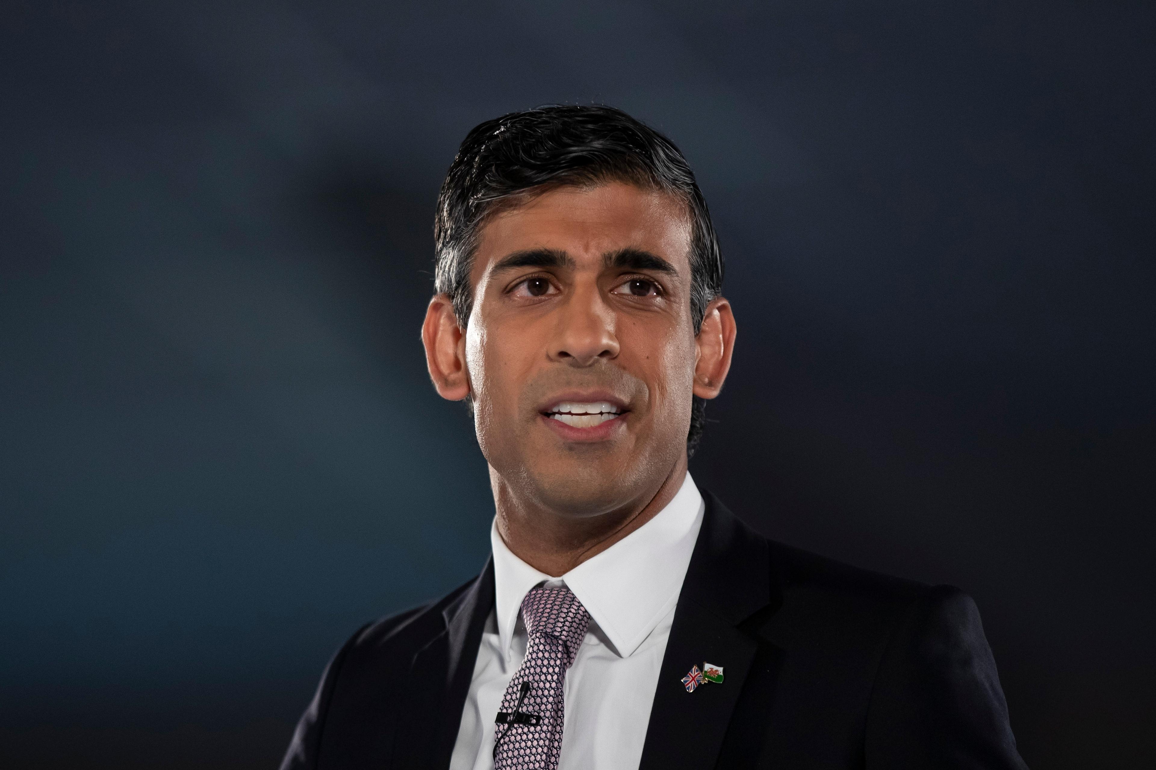 PM Rishi Sunak.