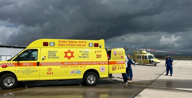 MDA evacuation from scene of attack