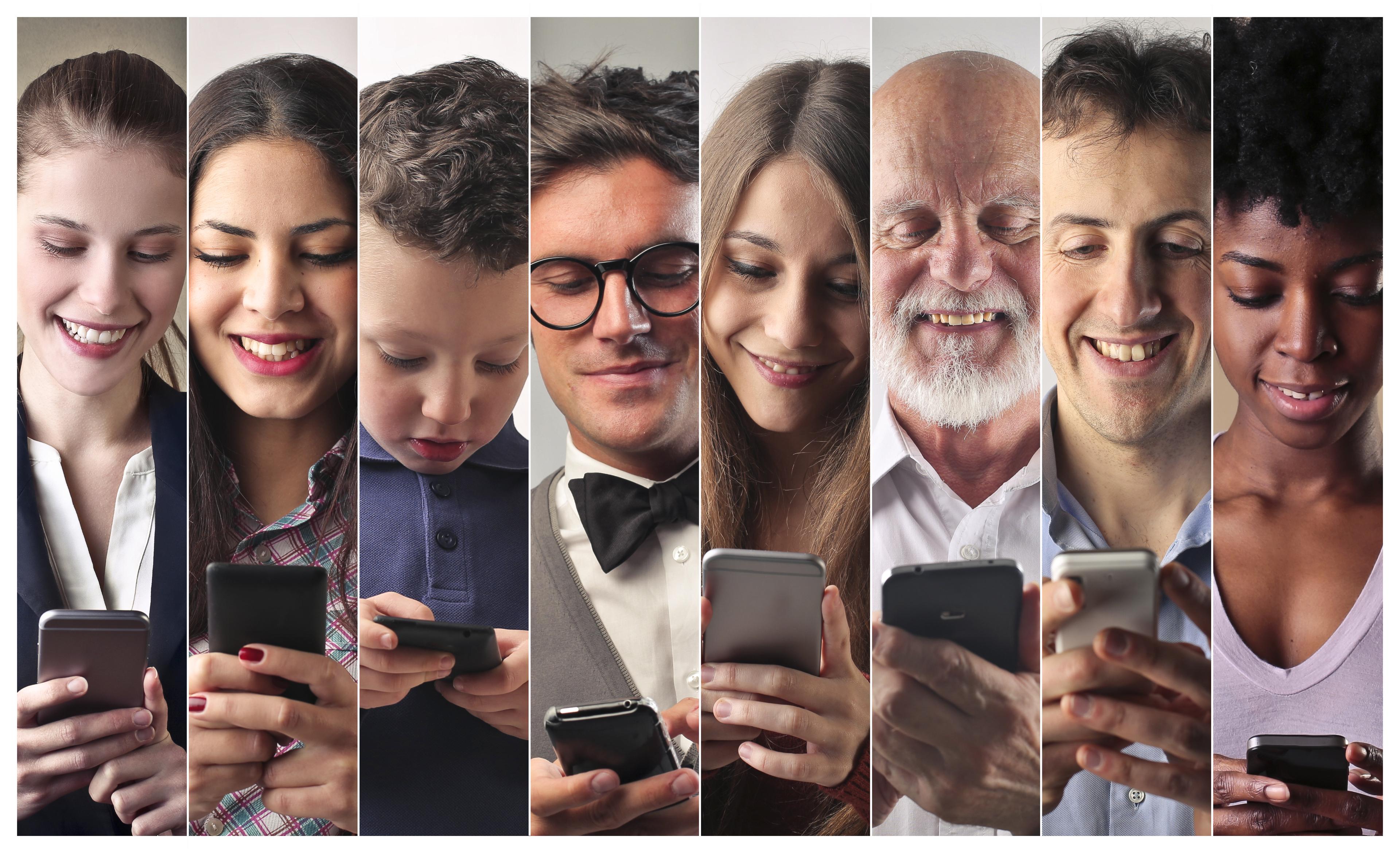 Enjoying smartphones, or stuck with them?