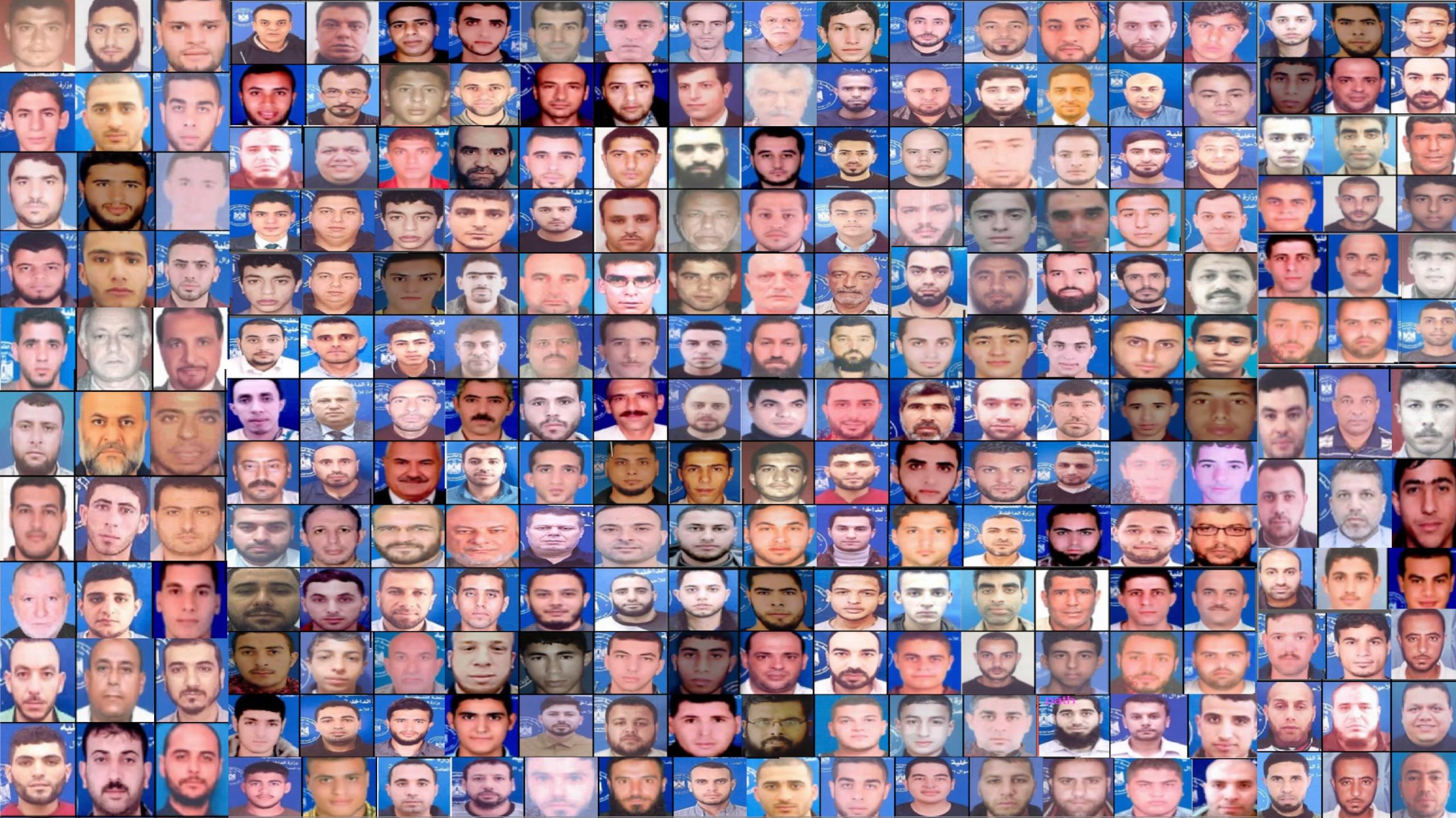 Faces of some of the terrorists captured in the Shifa raid. Faces of some of the terrorists captured in the Shifa raid.