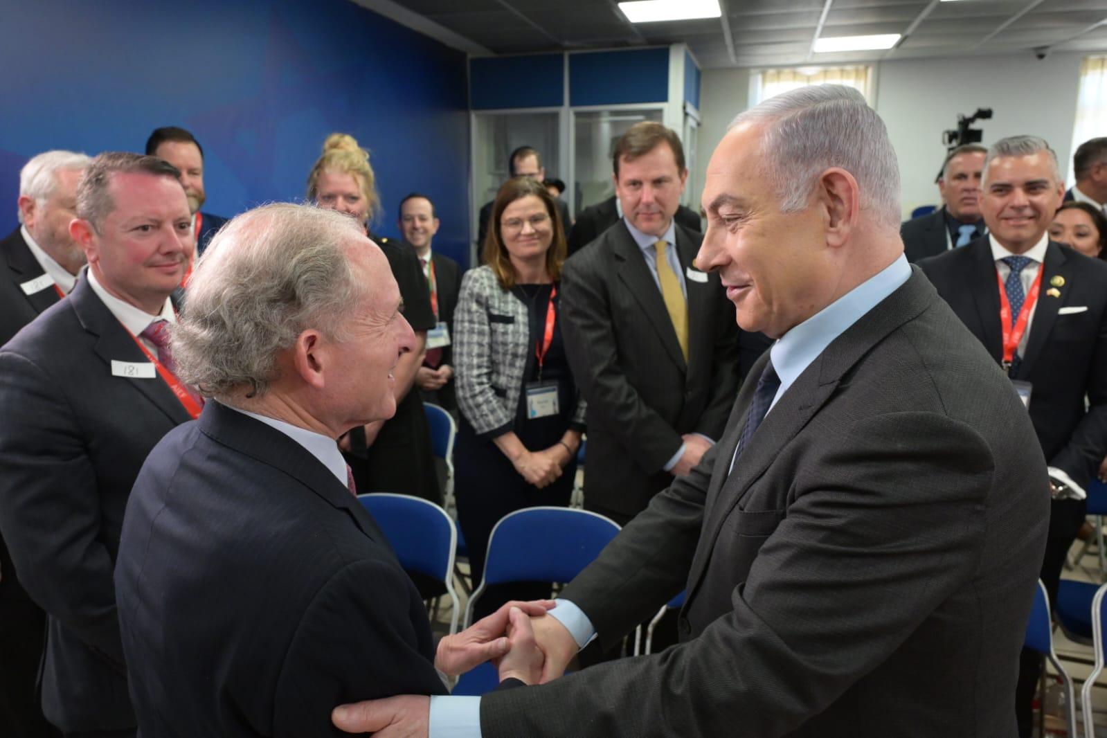 Netanyahu meets with the Congressional delegation. Netanyahu meets with the Congressional delegation.