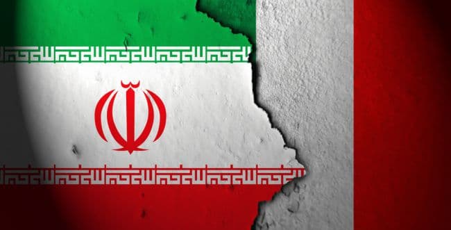 Iran and Italy.