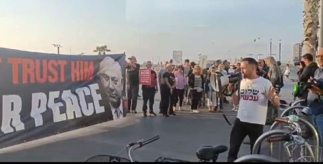 Protesting to stop a counterstrike. Protesting to stop a counterstrike.