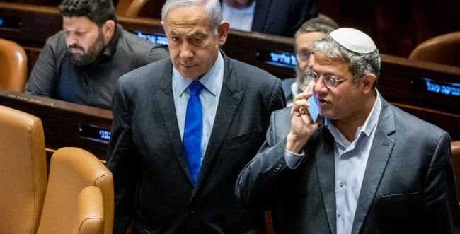 Netanyahu and Ben Gvir