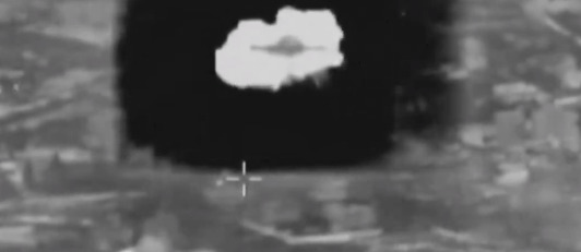 Striking Hezbollah targets.