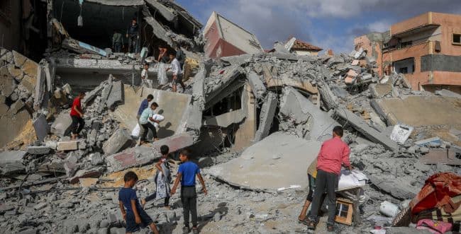 Destruction in Gaza
