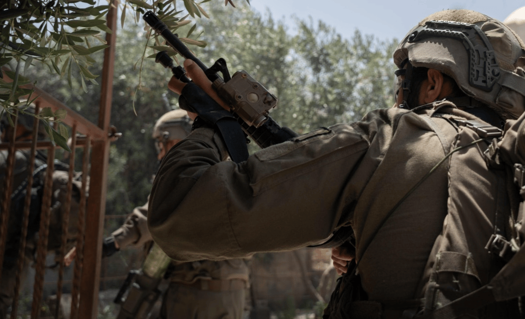 IDF soldiers operating in Jenin. IDF soldiers operating in Jenin.