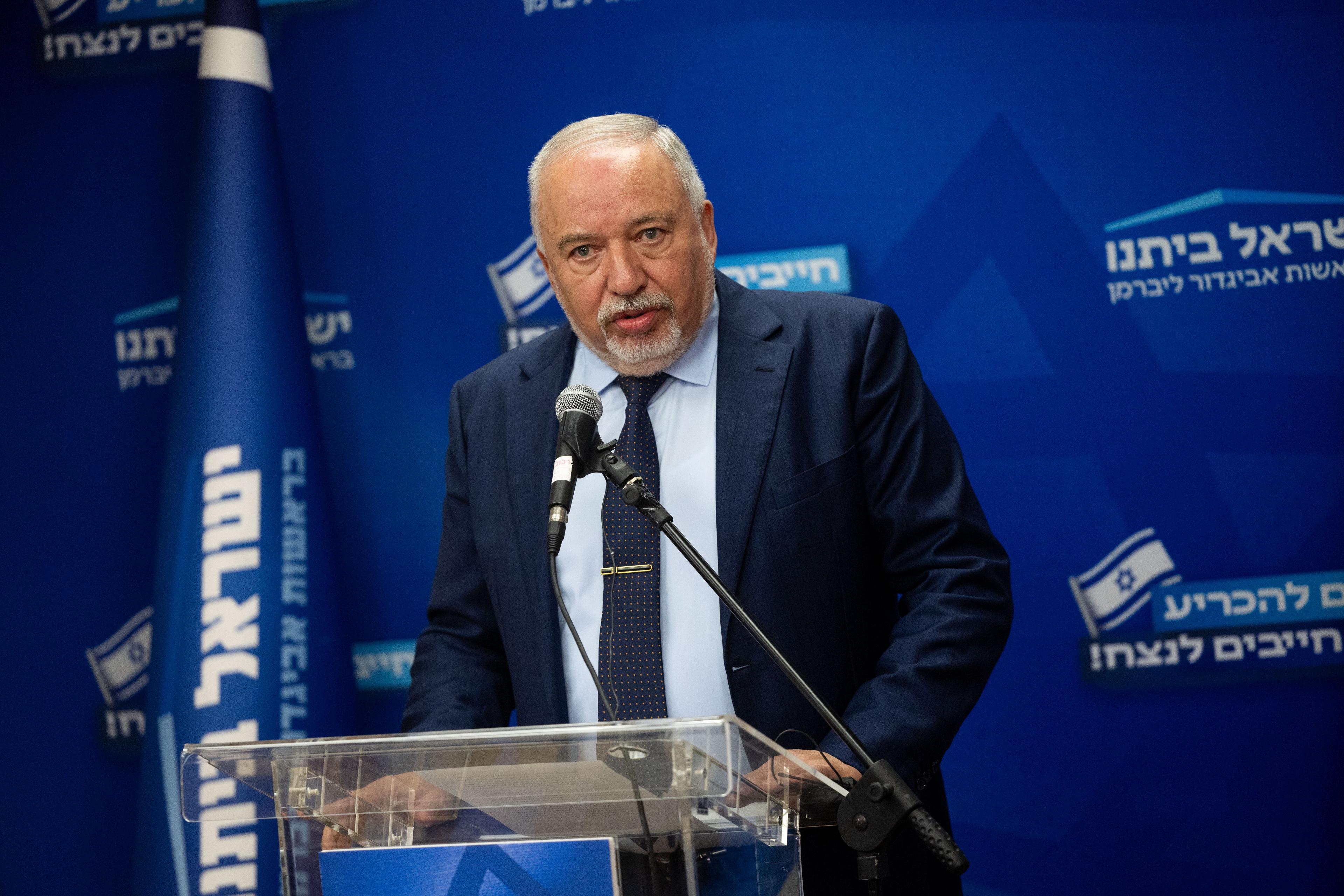 Avigdor Liberman.