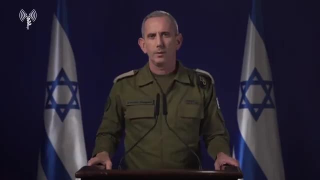 IDF Spokesperson Daniel Hagari. IDF Spokesperson Daniel Hagari.