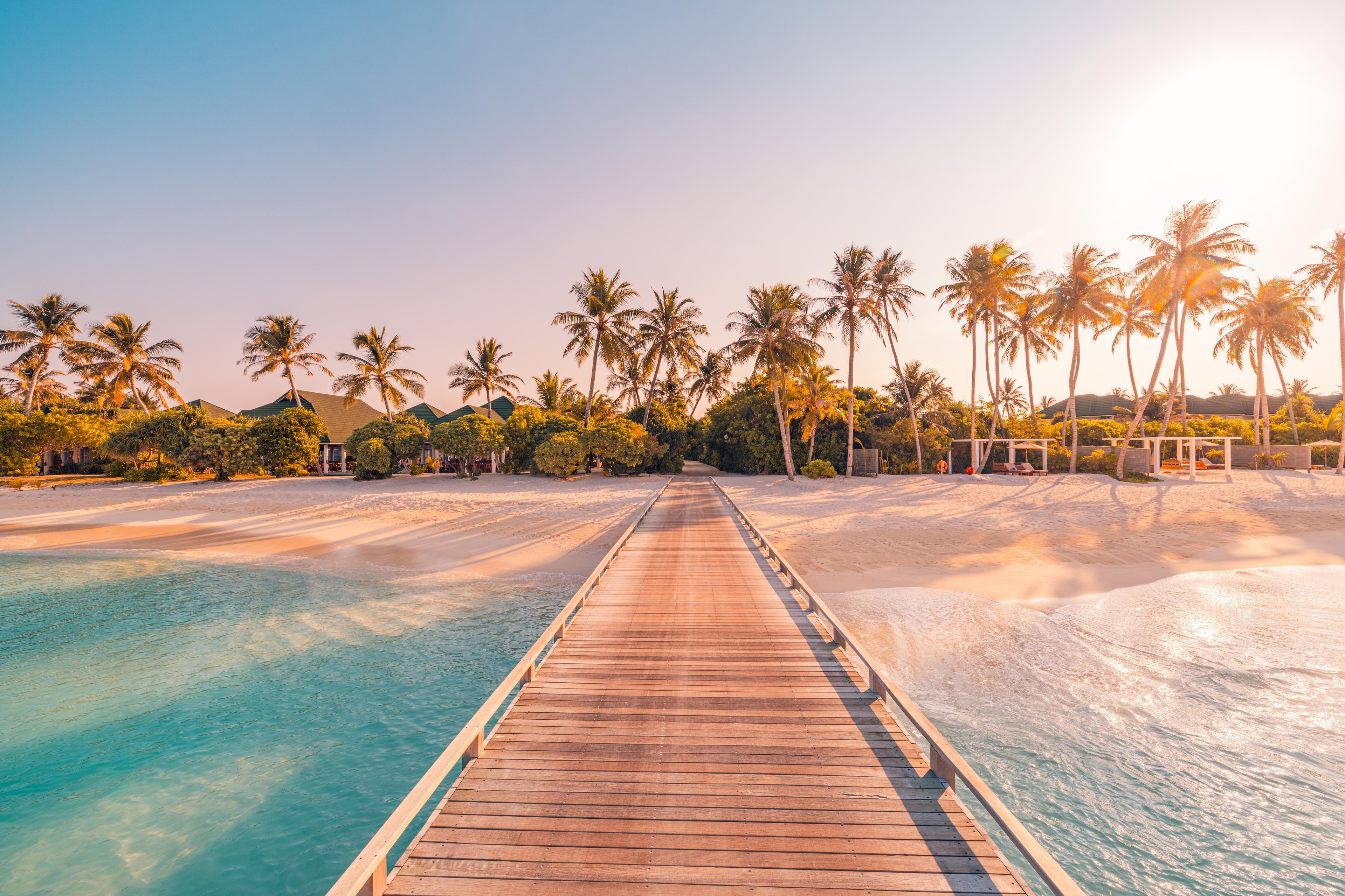 An island paradise - now barred to Israelis. The Maldives.