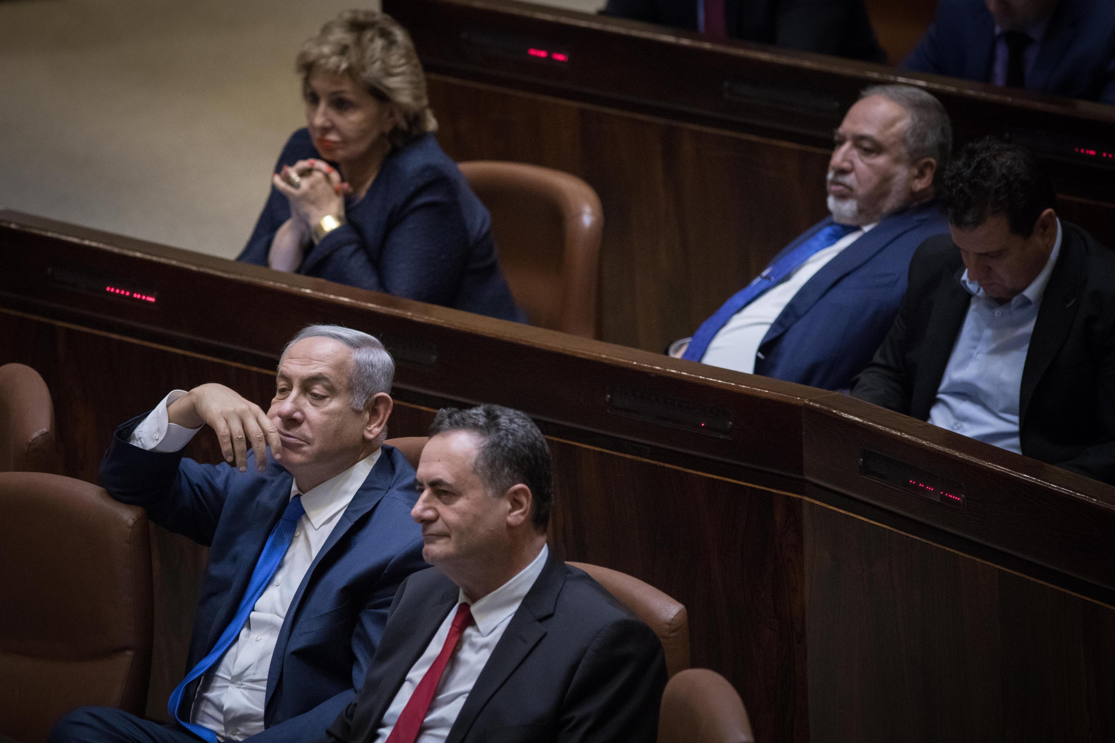 Netanyahu and Liberman.