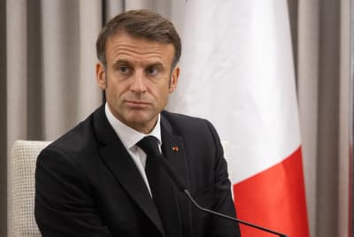 French President Emmanuel Macron 