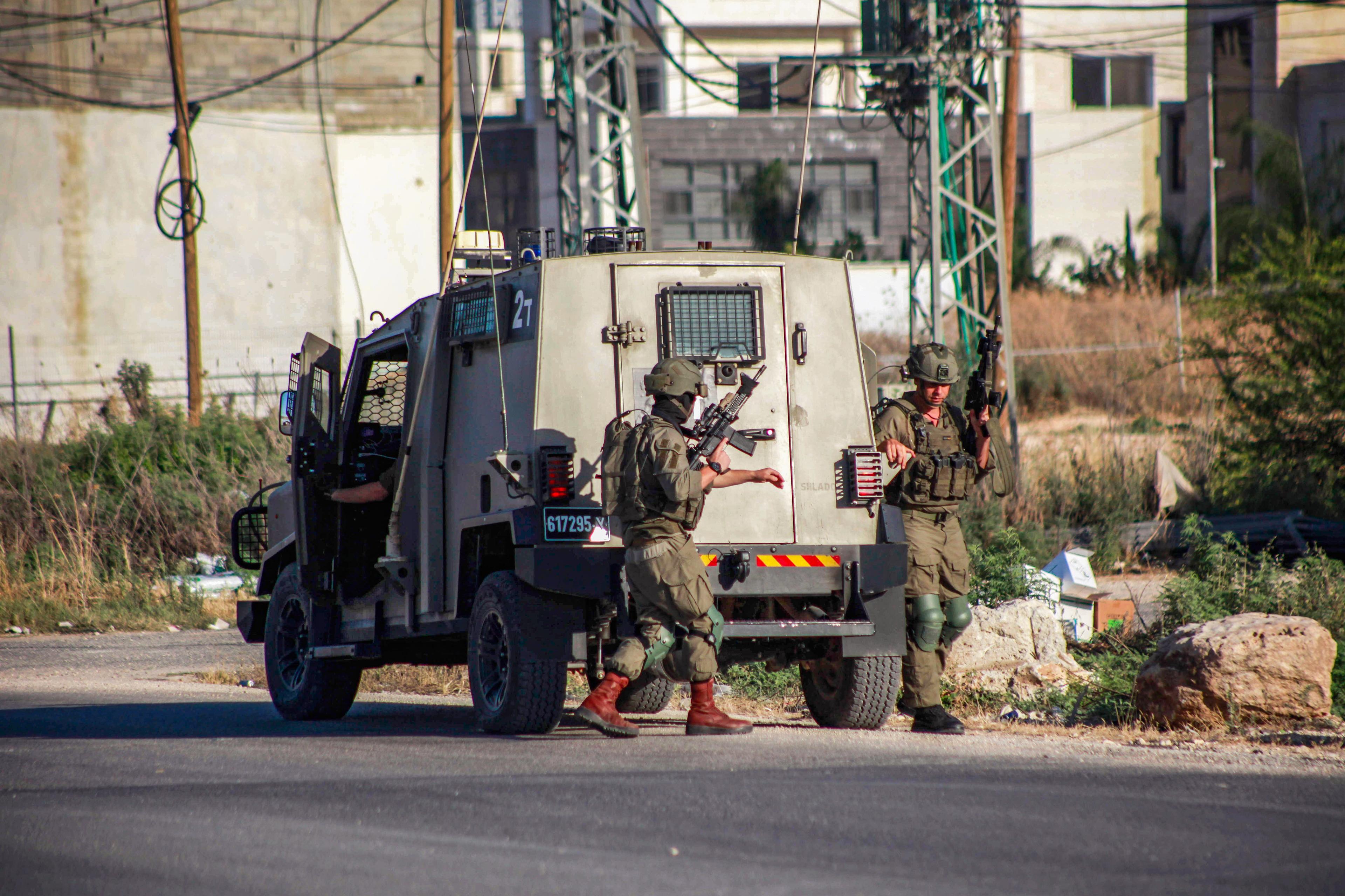 IDF forces operate in West Bank IDF forces operate in West Bank