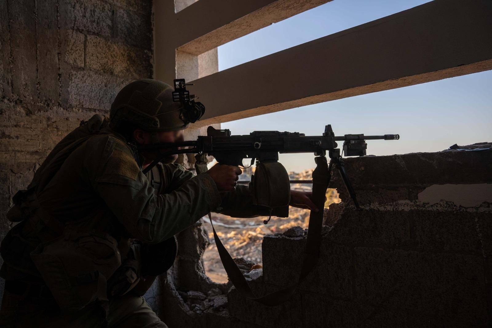 IDF forces in the Gaza Strip. IDF forces in the Gaza Strip.