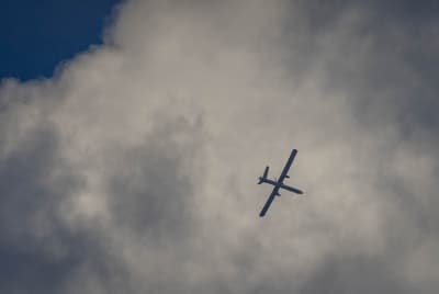 Israeli drone. Israeli drone.