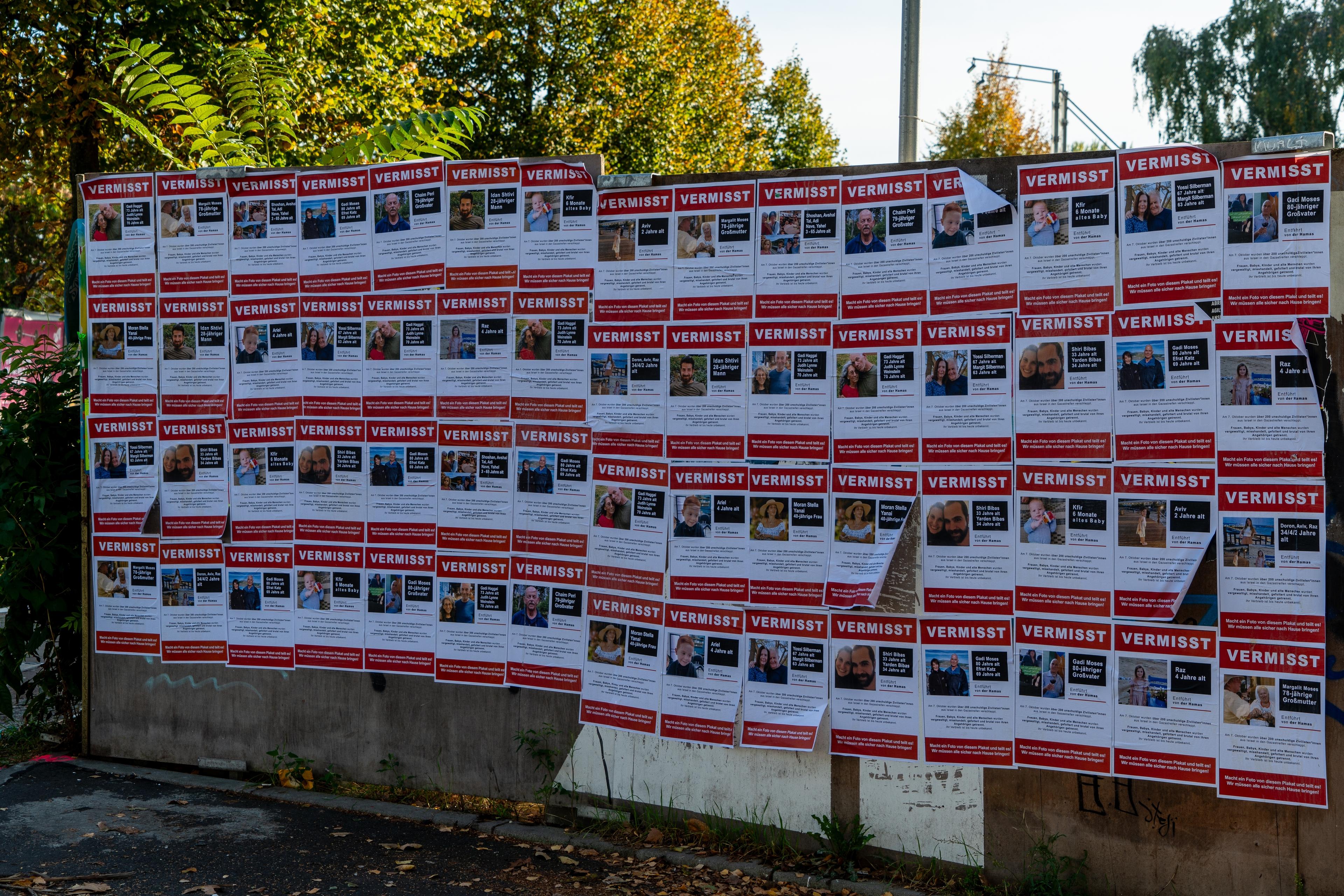 Israeli Hostage posters 