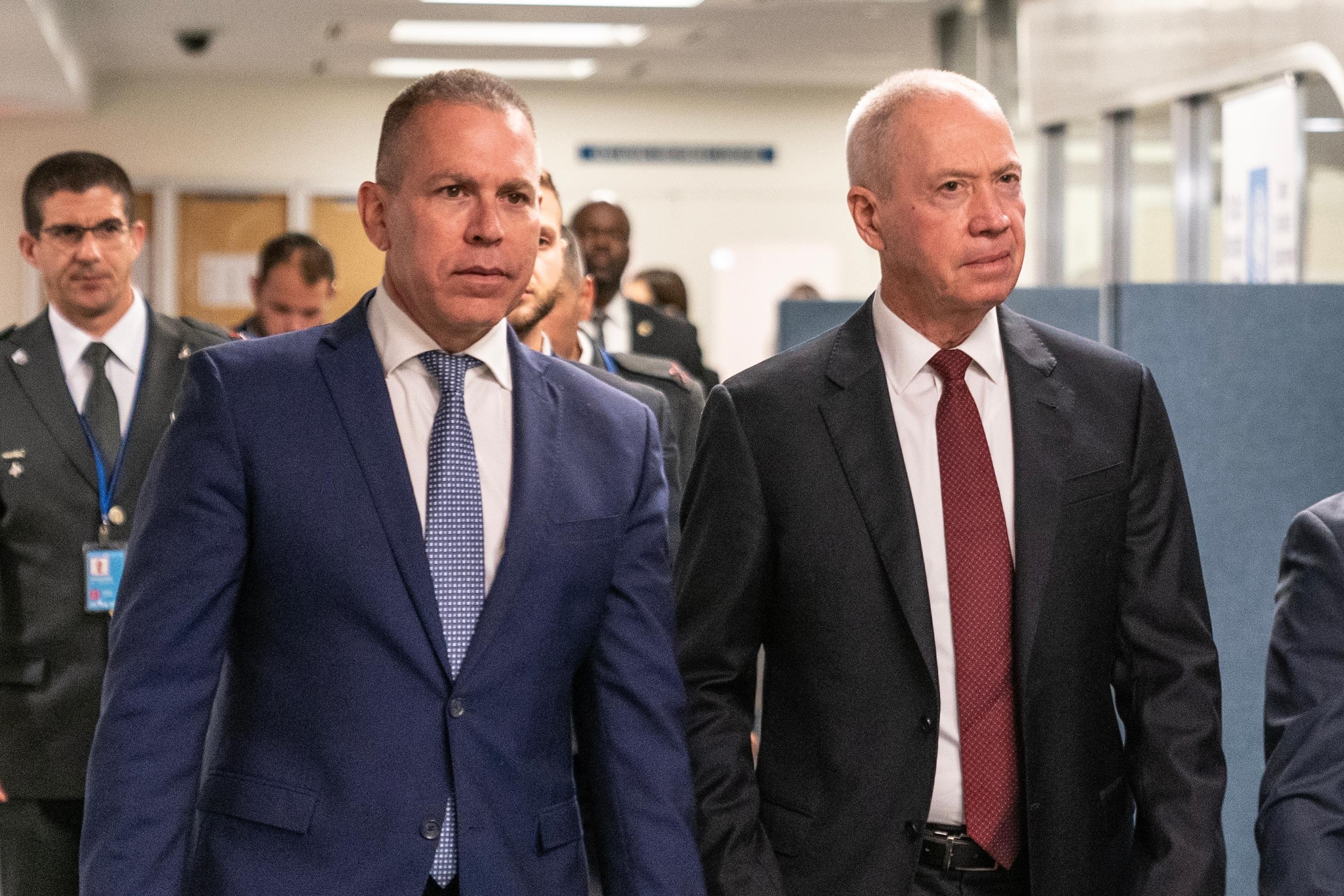 Israel Defence Minister Yoav Gallant on visit to US