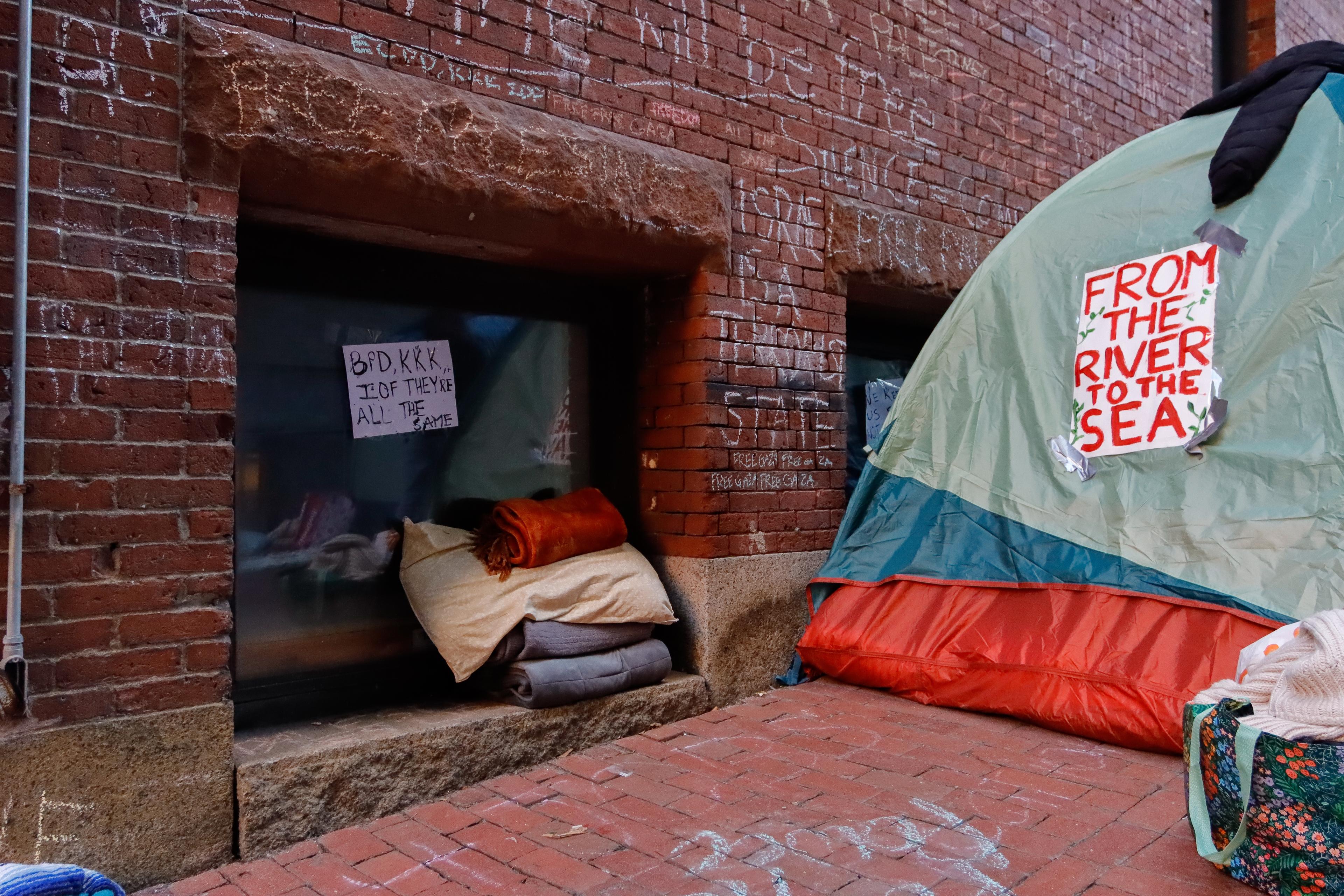 Pro-Palestinian encampment