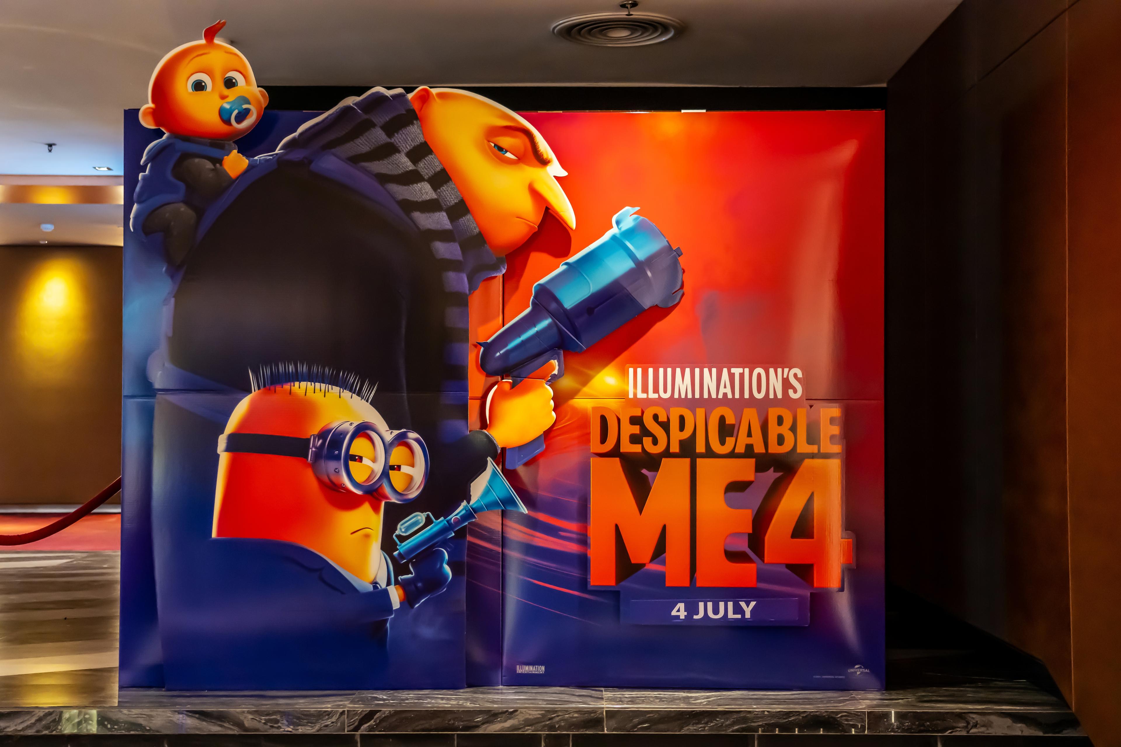 Despicable Me 4 display 