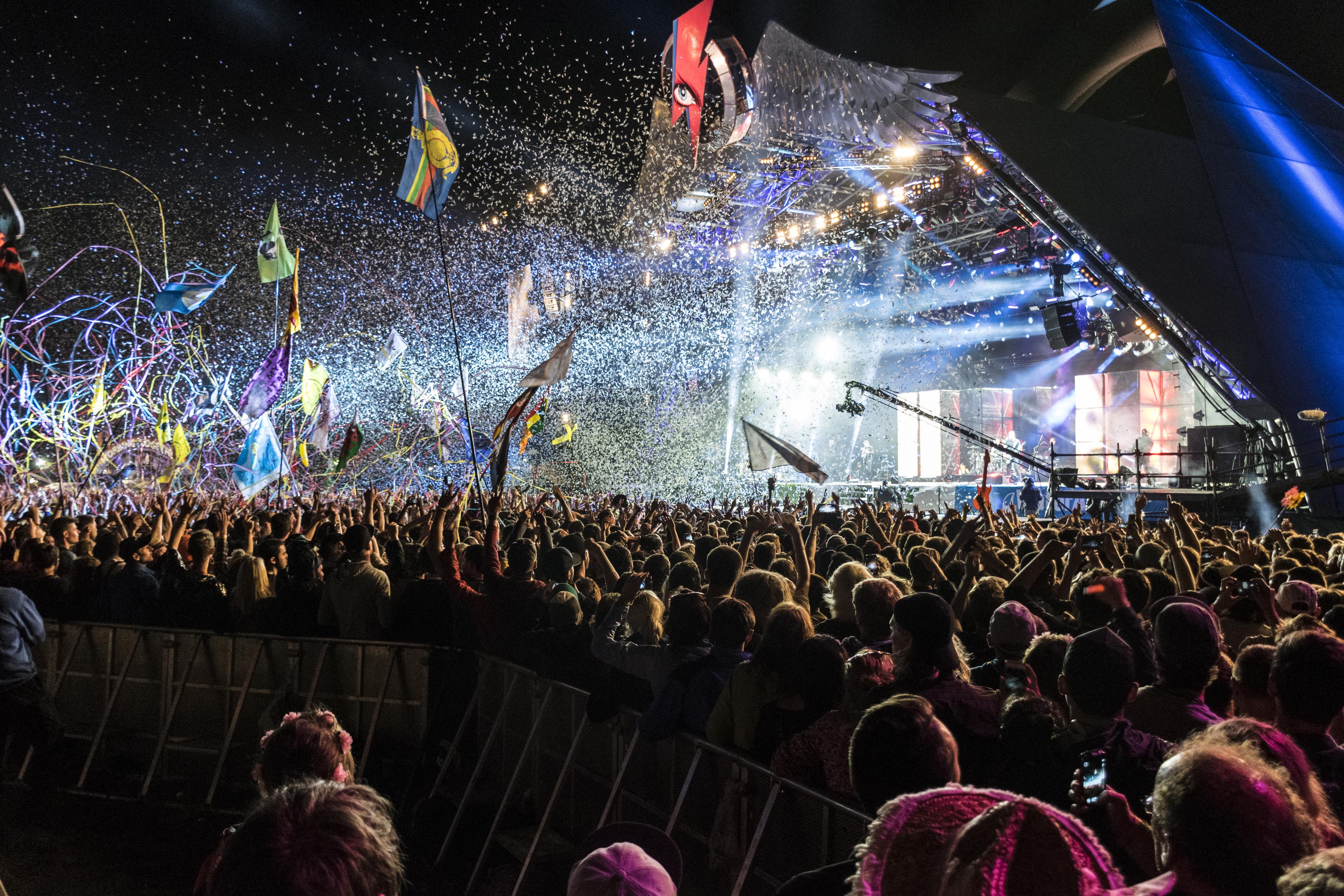 Glastonbury Festival.