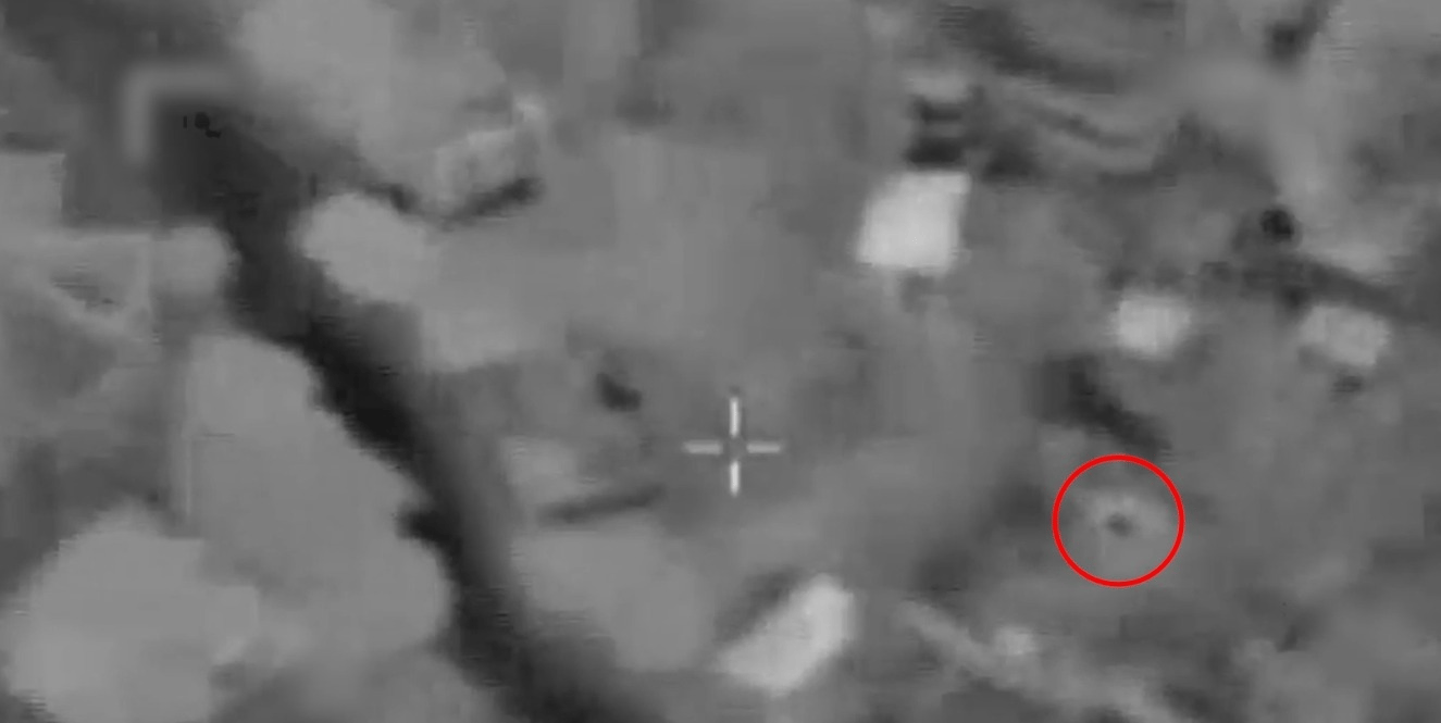 Striking Hezbollah terrorists.