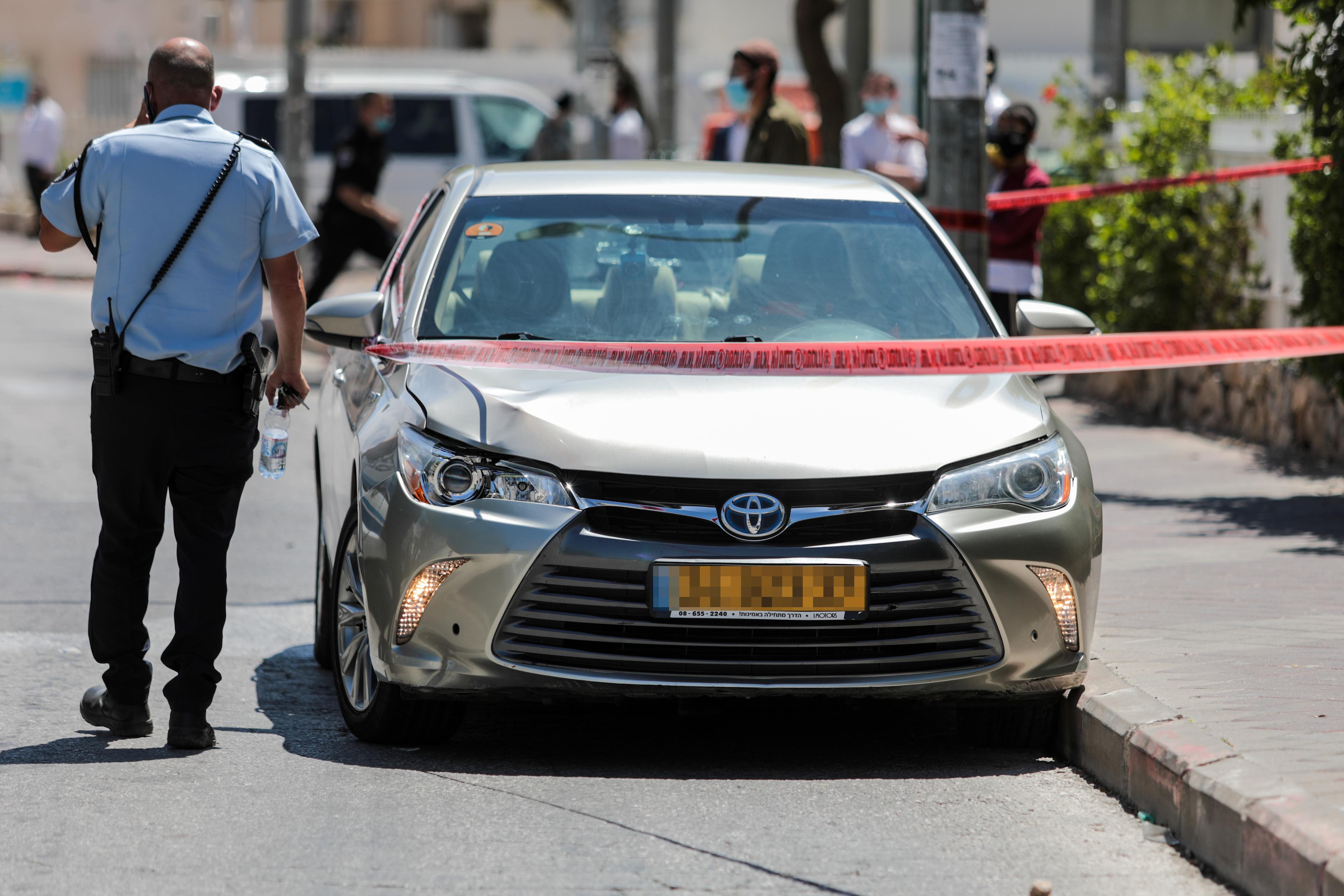 Car involved in accident with a child