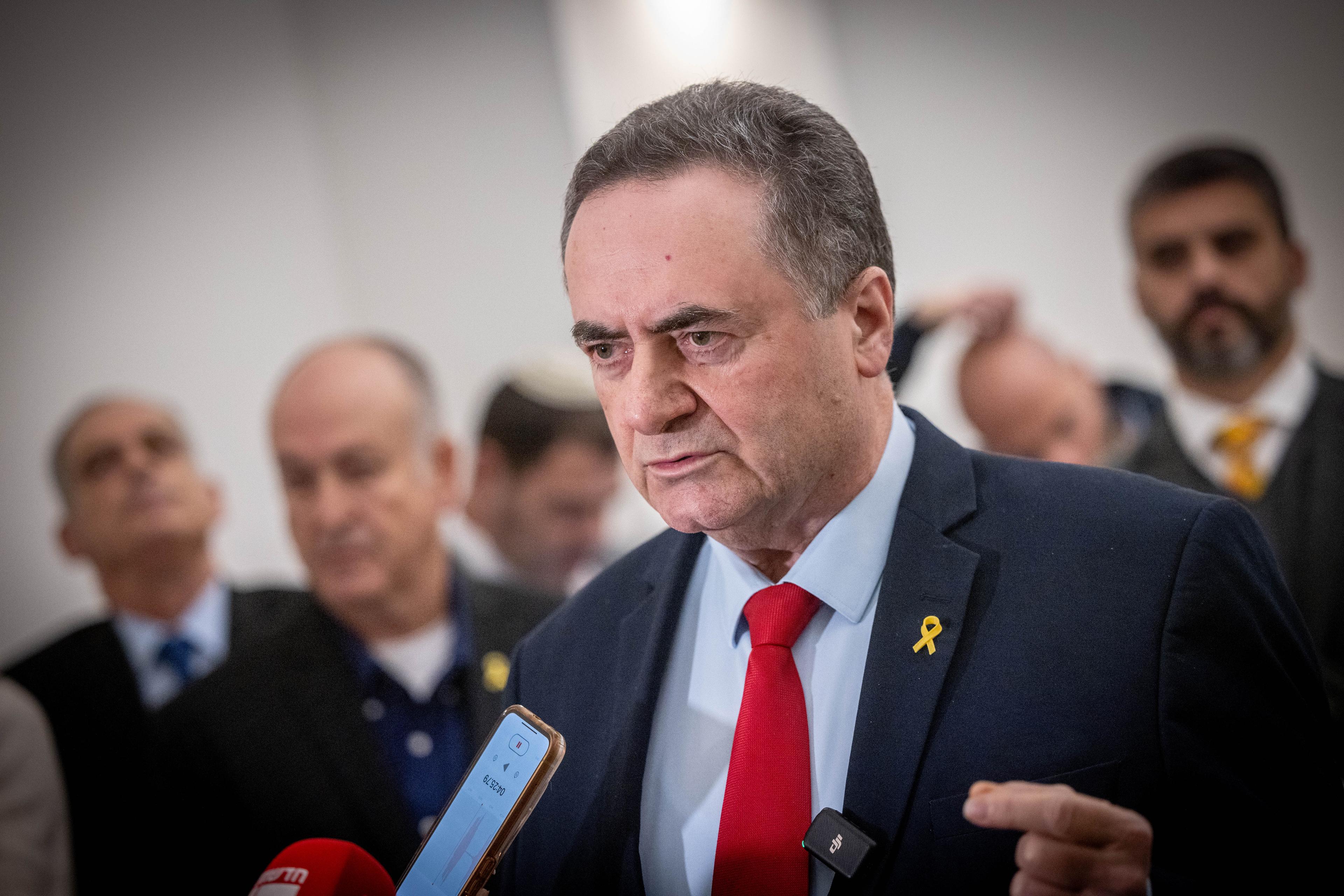 Defense Minister Katz.