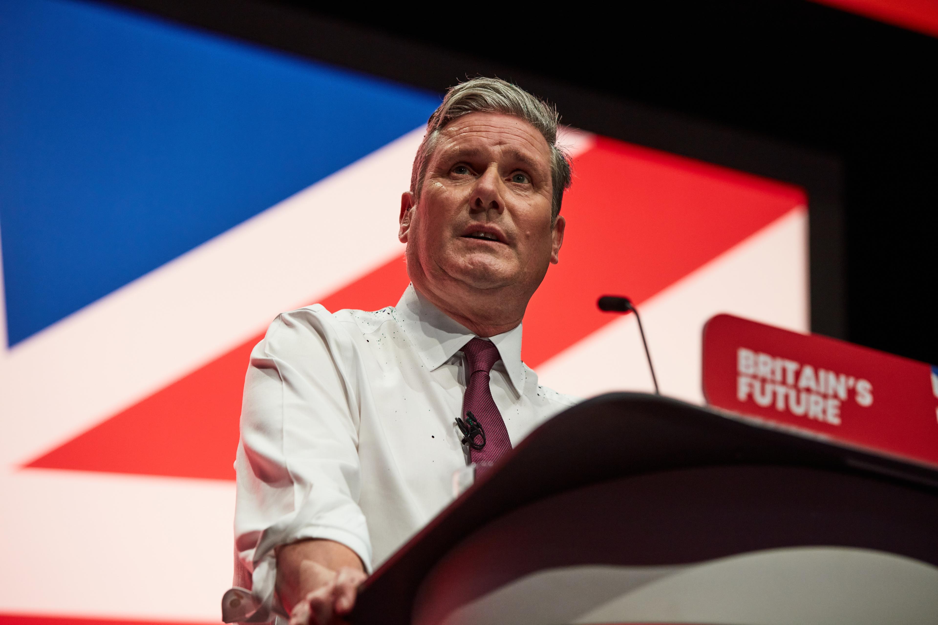 Keir Starmer, winner of the UK elections.