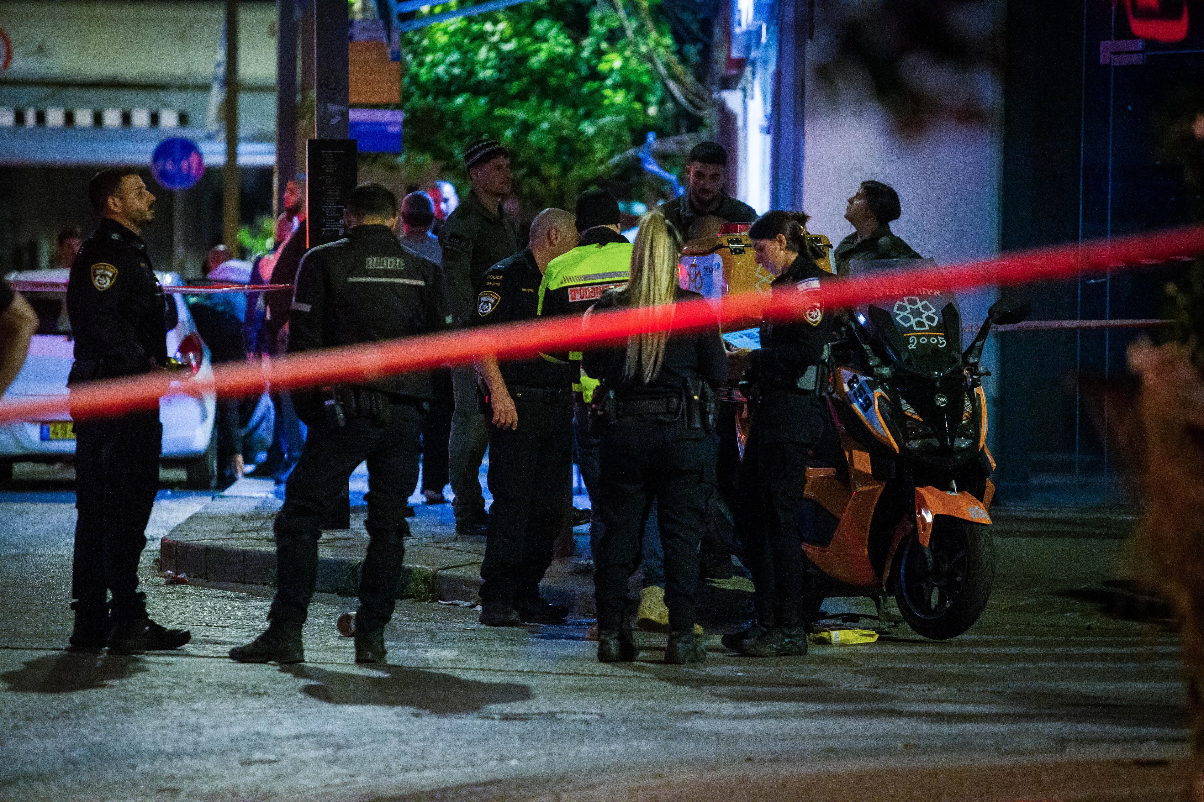 Police at crime scene