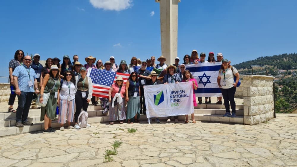 Jewish teachers from around the world at the JNF educators seminar.