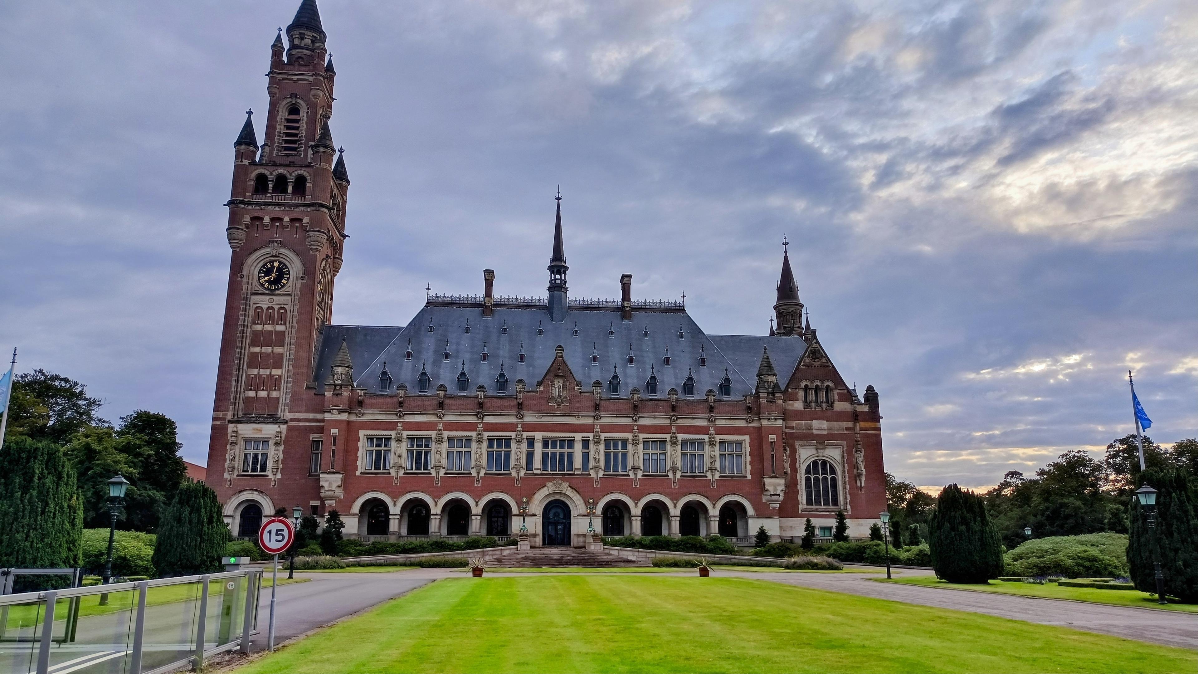 International Court of Justice (ICJ) building in the Hague 