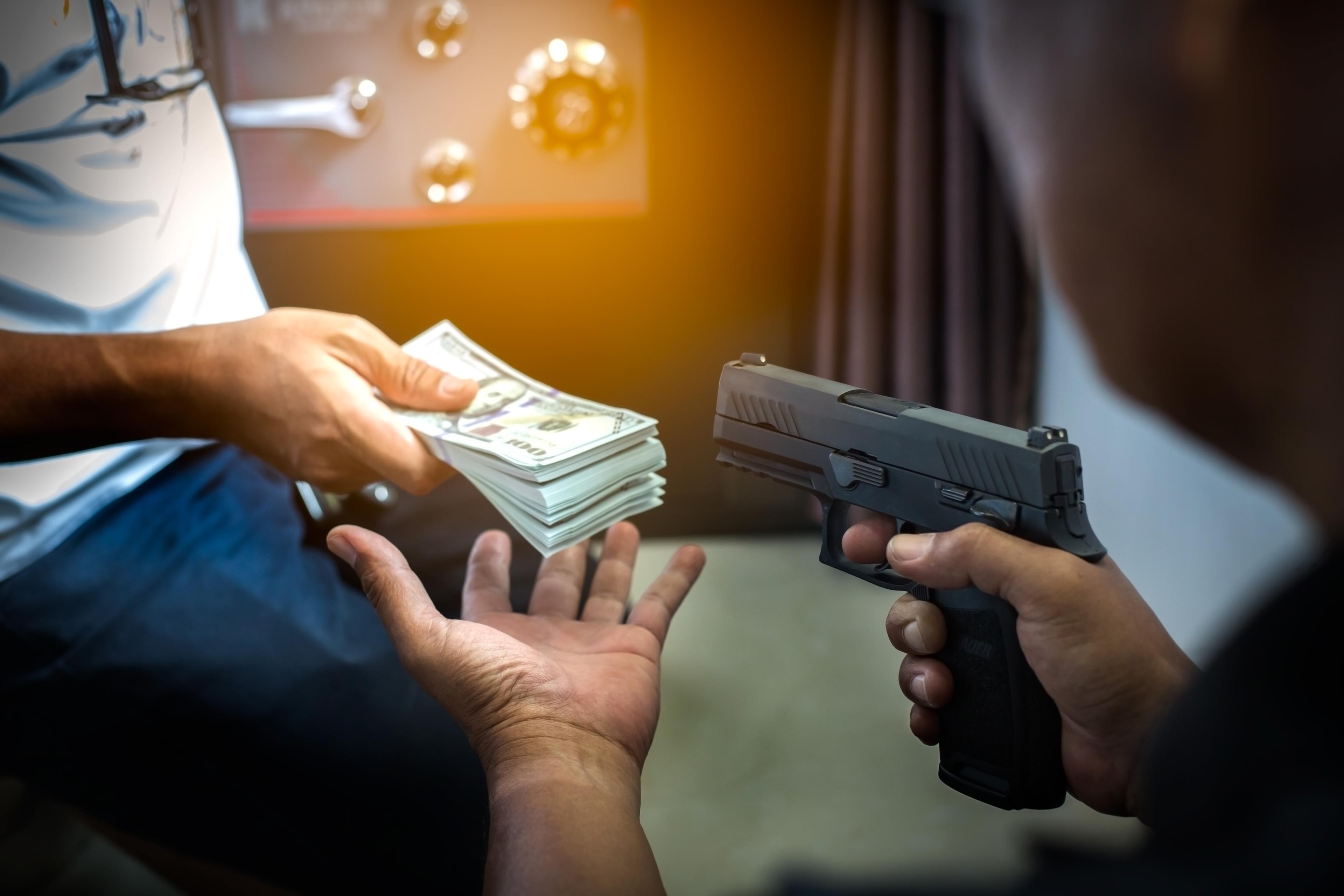 Illustrative: Armed robbers 