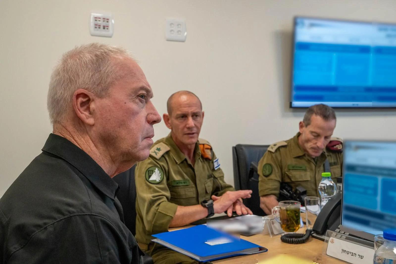Gallant at the situational assessment meeting earlier today