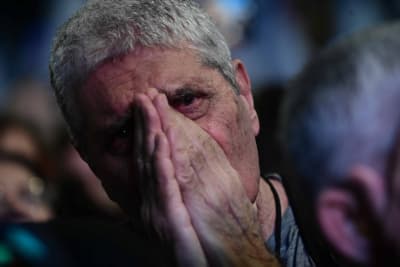 A rally calling for the release of Israeli hostages outside the Defense Ministry Headquarters in Tel Aviv, September 1, 2024 A rally calling for the release of Israeli hostages outside the Defense Ministry Headquarters in Tel Aviv, September 1, 2024