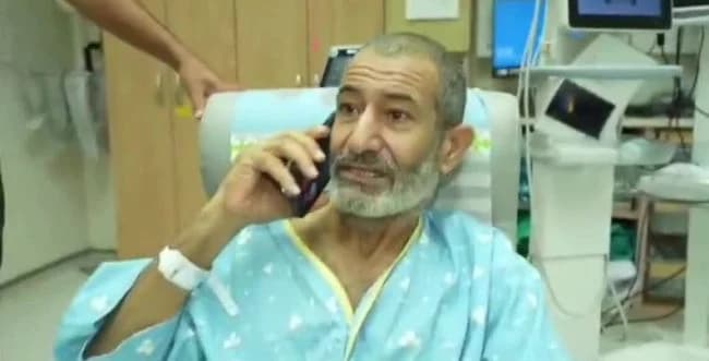 Hamas hostage Al Qadi, rescued by the IDF Hamas hostage Al Qadi, rescued by the IDF