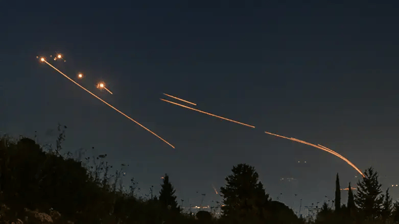 Rockets intercepted over Israel