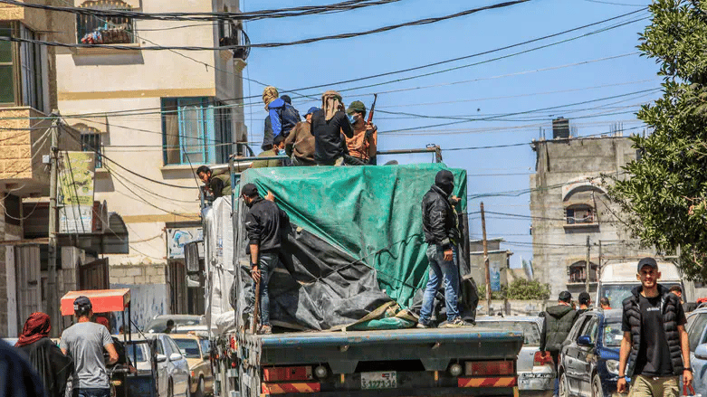 Hamas terrorists take control over humanitarian aid Hamas terrorists take control over humanitarian aid