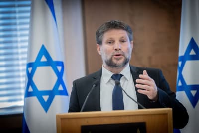 Israeli Minister of Finance Bezalel Smotrich Israeli Minister of Finance Bezalel Smotrich