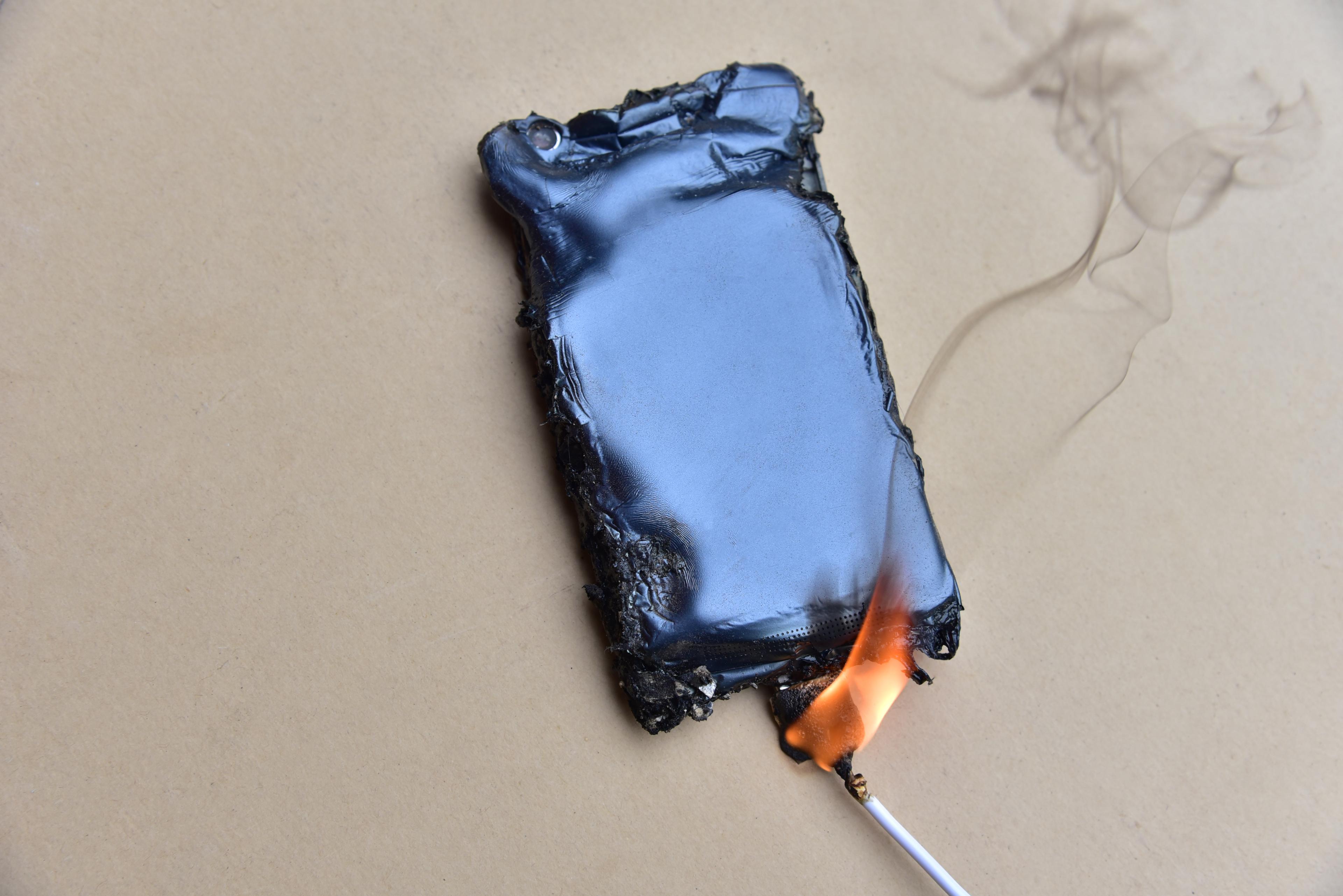 Exploded device. Illustration. Exploded device. Illustration.