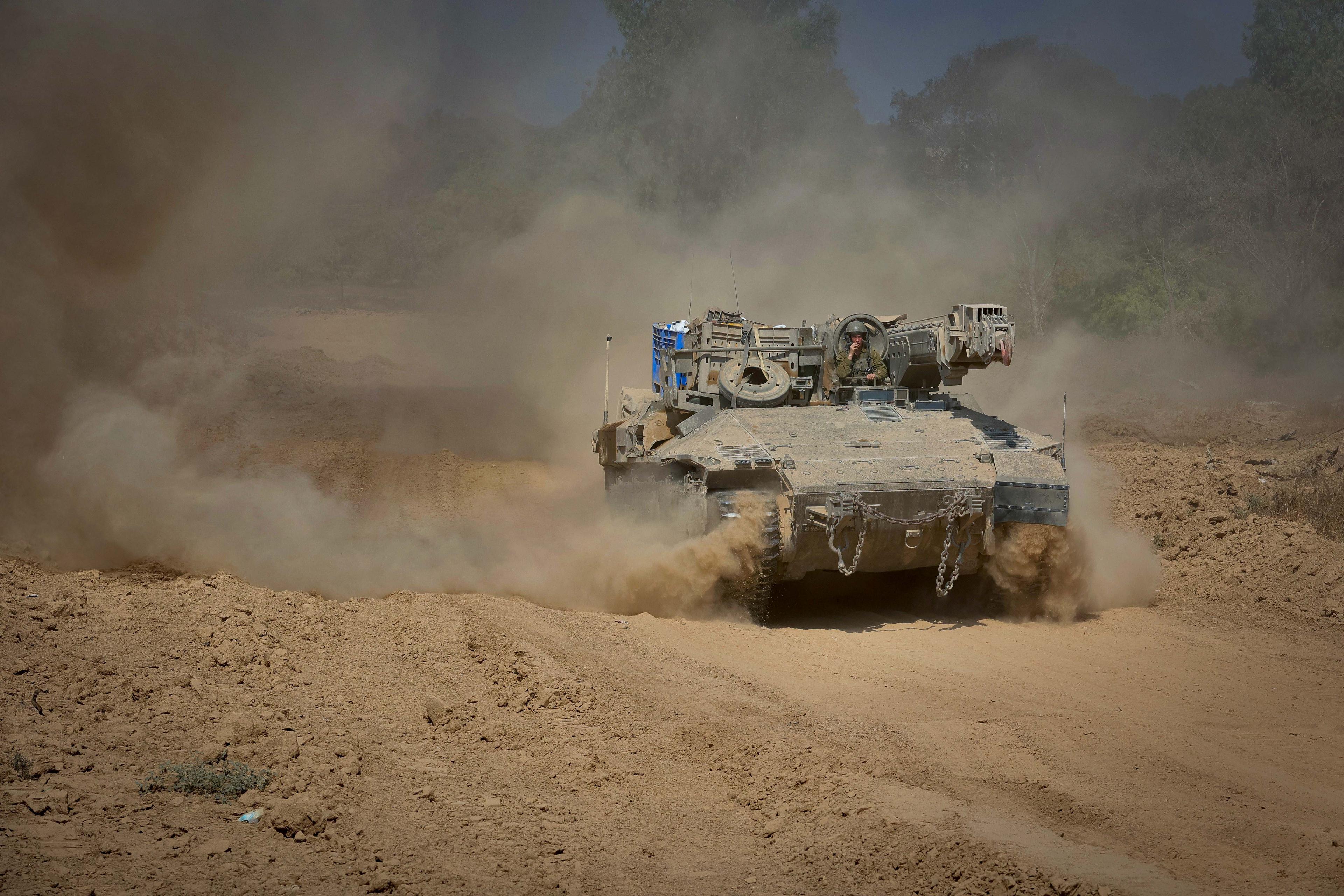 IDF tank. Illustration. IDF tank. Illustration.