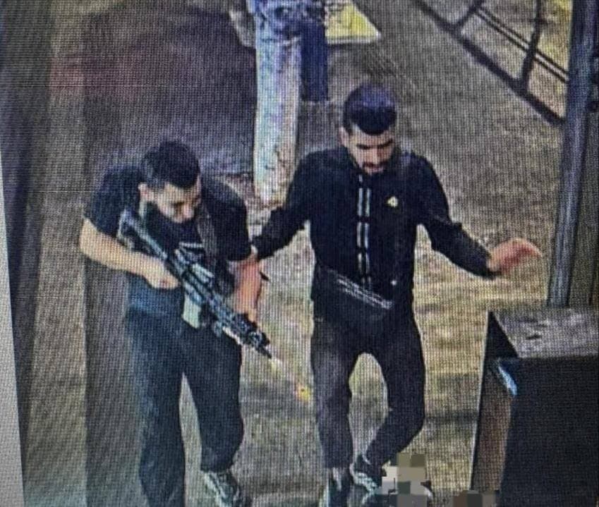 The two terrorists, now deceased. The two terrorists, now deceased.