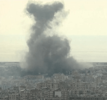 Strike in Dahiyeh. Strike in Dahiyeh.