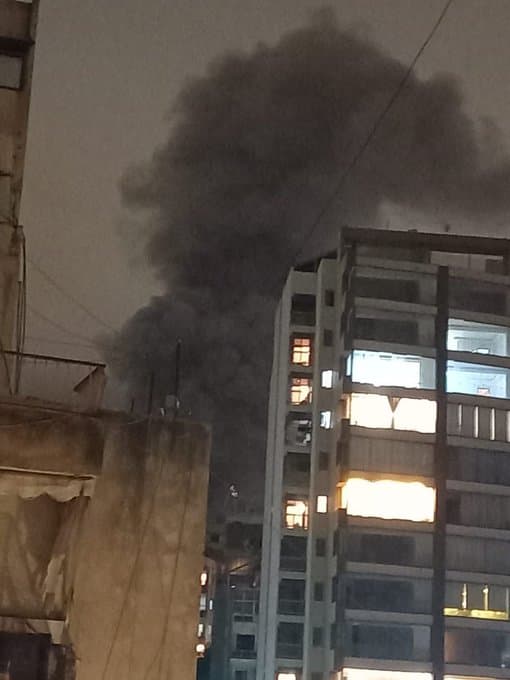 Strike in Beirut. Strike in Beirut.