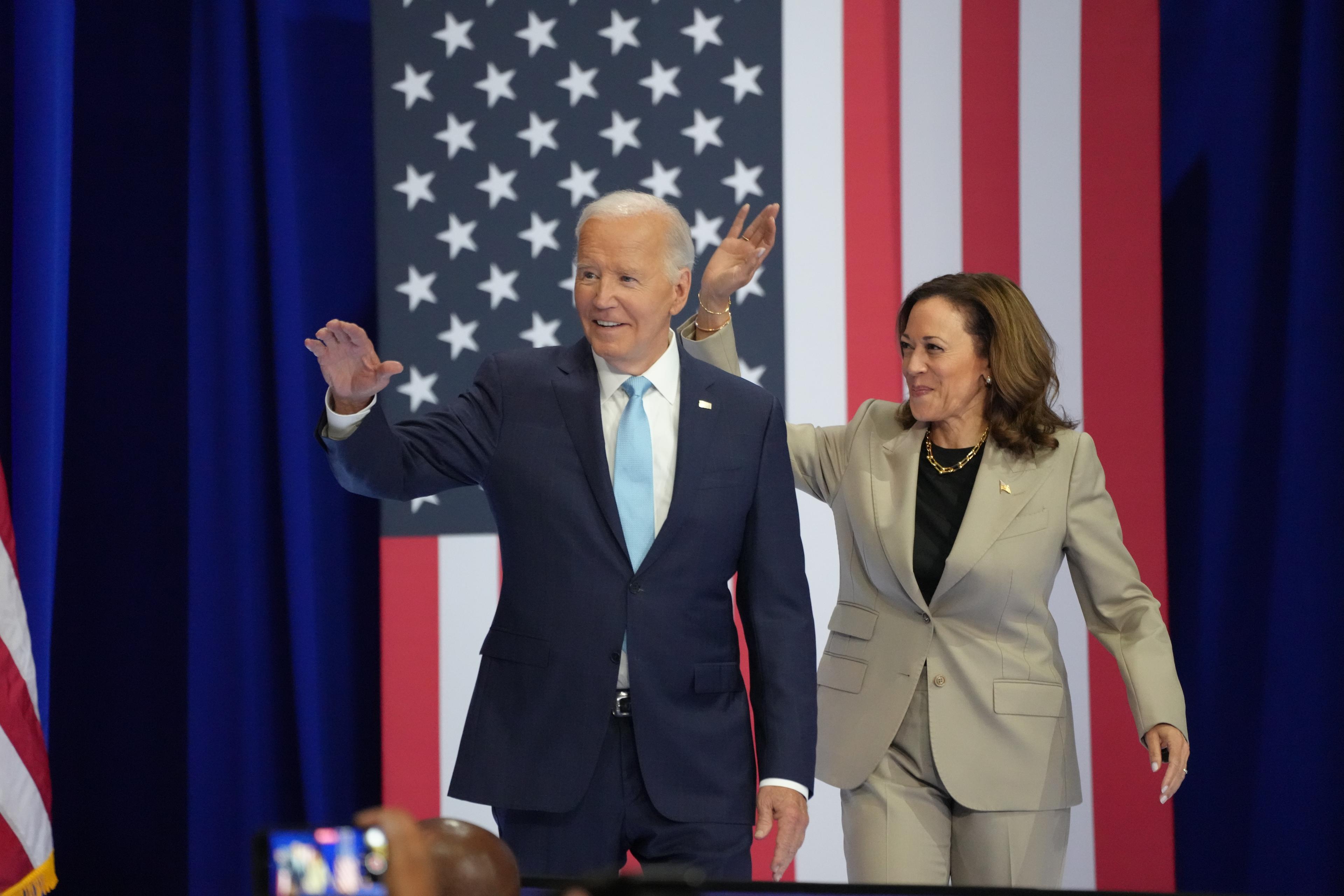 President Joe Biden; Vice President Kamala Harris, August 2024 President Joe Biden; Vice President Kamala Harris, August 2024