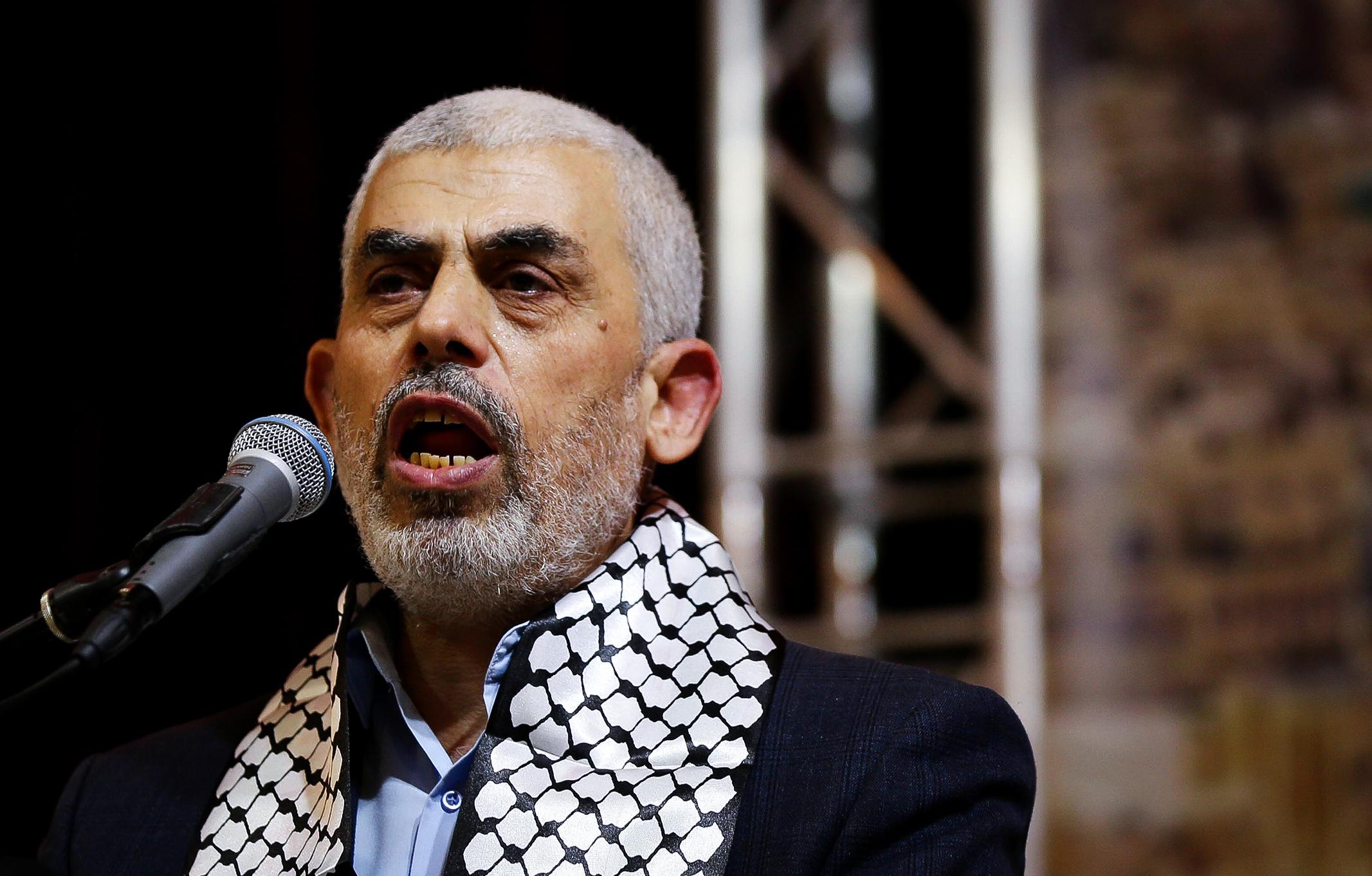 Senior Hamas leader in Gaza, Yahya Sinwar Senior Hamas leader in Gaza, Yahya Sinwar