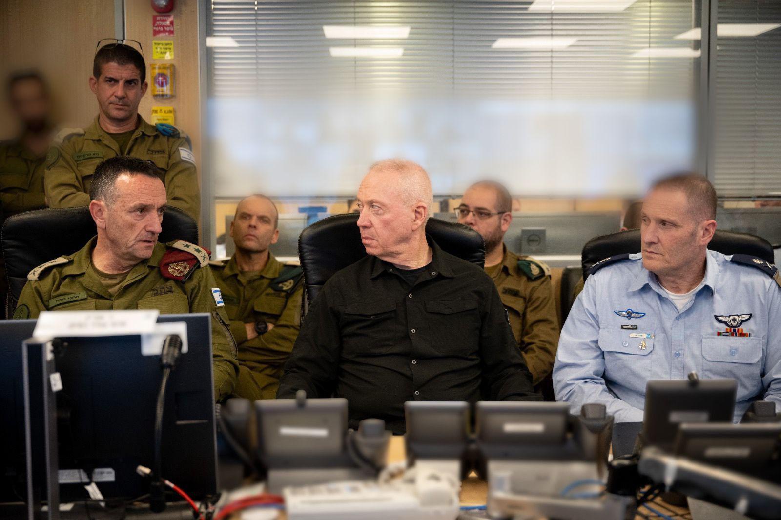 Defense Minister Gallant. Defense Minister Gallant.