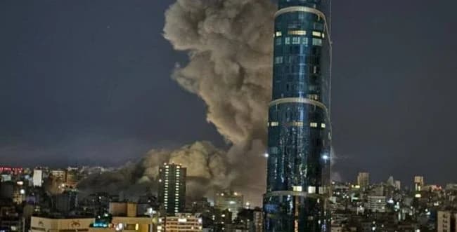 IDF strikes the heart of Beirut IDF strikes the heart of Beirut