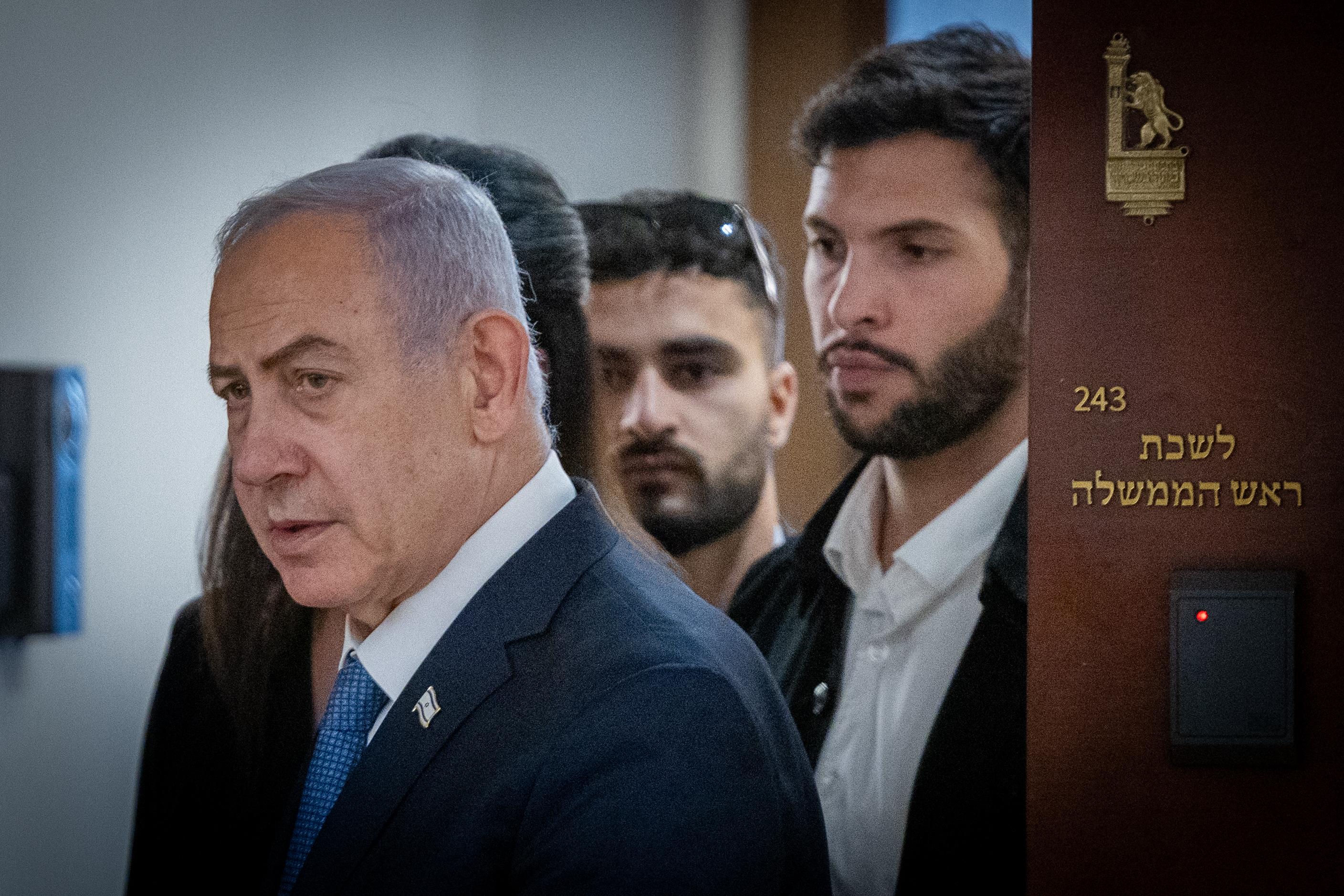 Prime Minister Binyamin Netanyahu. Prime Minister Binyamin Netanyahu.