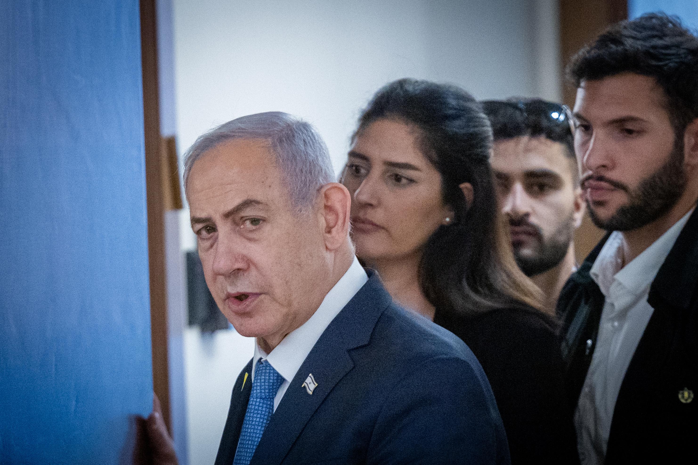 Prime Minister Binyamin Netanyahu.